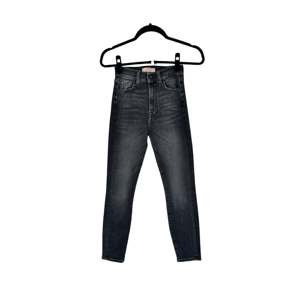 7 For All Mankind High Waist Ankle Skinny Jean